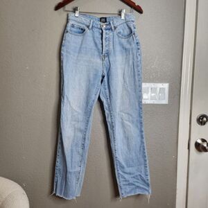 BDG Slim Straight Womens Blue Jeans